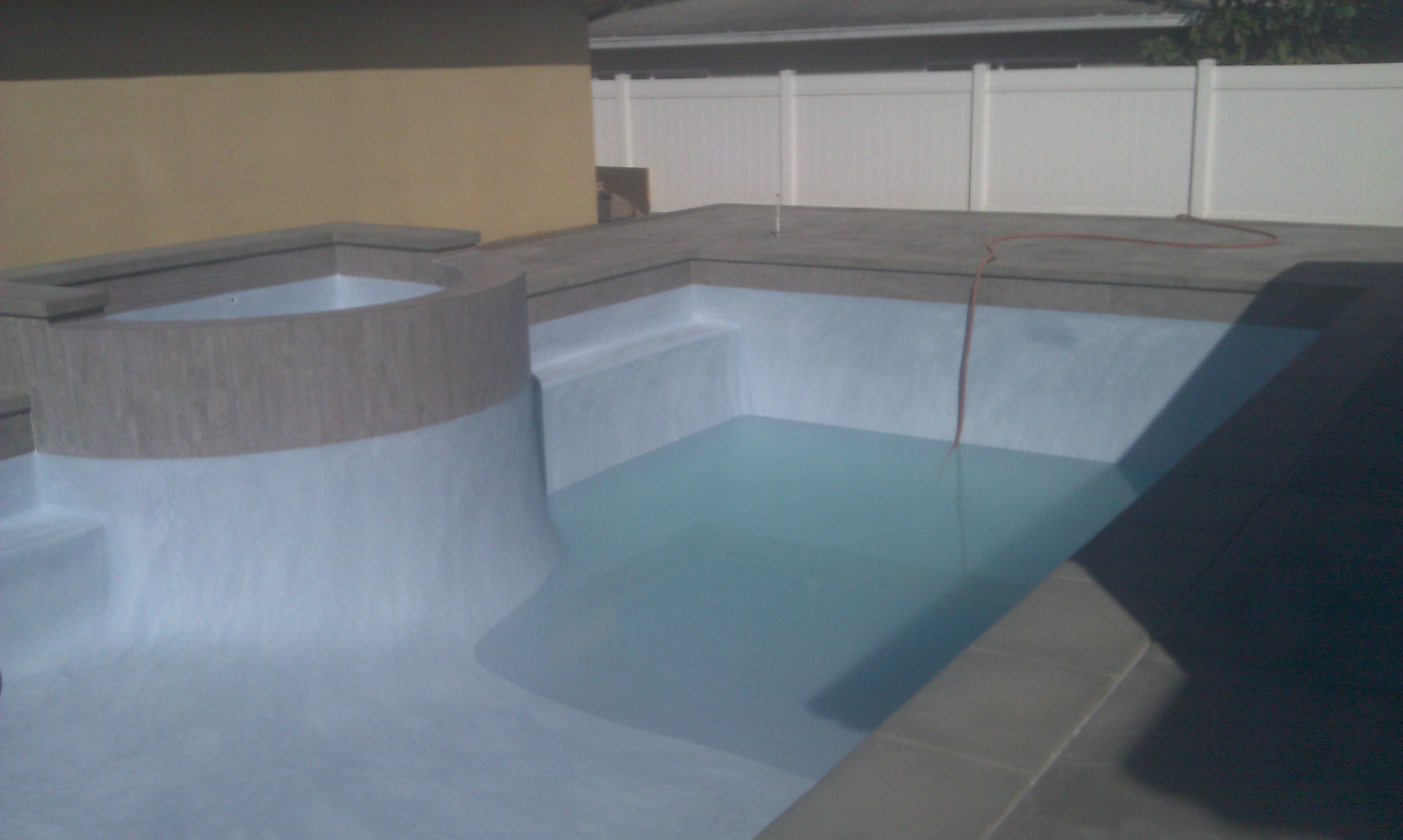 Pool Plaster and Tile Finish